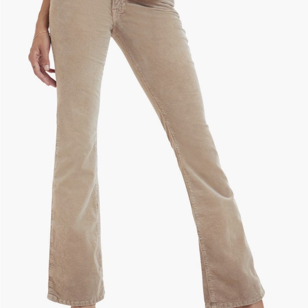 Good American corduroy flare pants